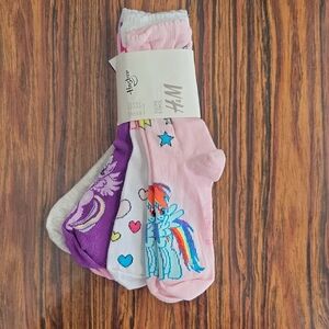 H&M Kids Socks Set - Pink, Purple, White